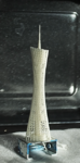  Canton tower with inner building  3d model for 3d printers