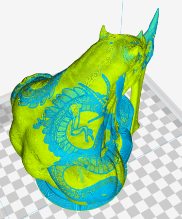 Modelo 3d de Bloqueo (texturizado) para impresoras 3d