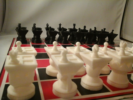  Meta chess  3d model for 3d printers