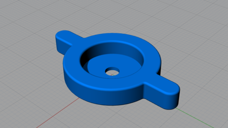  Ultimaker 2 bed leveling screwcap  3d model for 3d printers