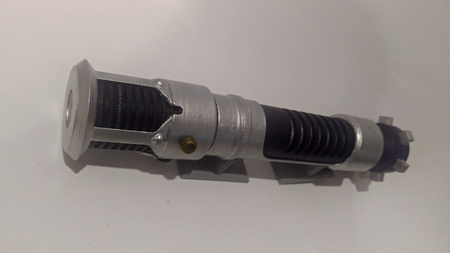  Obi-wan kenobi's lightsaber (episodes i & ii)  3d model for 3d printers