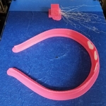 Hearts headband  3d model for 3d printers