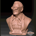  Stan lee memorial  3d model for 3d printers