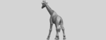  Giraffe  3d model for 3d printers