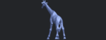  Giraffe  3d model for 3d printers