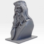   albus dumbledore bust   3d model for 3d printers