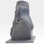 Modelo 3d de  albus dumbledore busto  para impresoras 3d