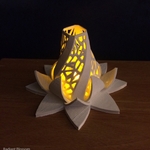   radiant blossom   3d model for 3d printers