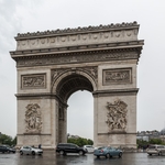   arc de triomphe - france   3d model for 3d printers