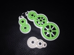  Keychain gearboxes  3d model for 3d printers