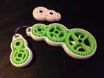  Keychain gearboxes  3d model for 3d printers