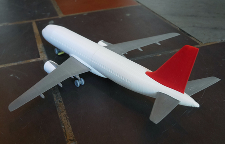 Modelo 3d de Airbus a320 para impresoras 3d