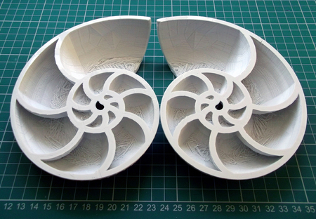 Modelo 3d de Completa concha de nautilus (proyecto shellter) para impresoras 3d