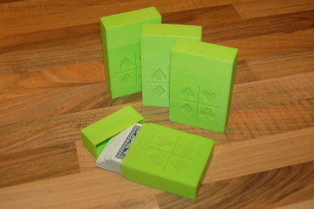 Modelo 3d de Juego de tarjeta de la caja de para impresoras 3d