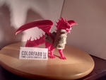 Modelo 3d de Blindados dragón rojo para impresoras 3d