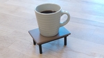  3d-printable coffee table (coaster)  3d model for 3d printers