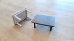  3d-printable coffee table (coaster)  3d model for 3d printers