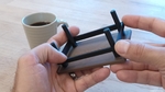  3d-printable coffee table (coaster)  3d model for 3d printers