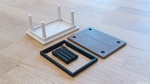  3d-printable coffee table (coaster)  3d model for 3d printers