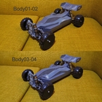 Modelo 3d de Mk ultra 3d imprimibles 1/10 buggy 4wd para impresoras 3d