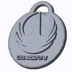  Star wars rogue one key fob  3d model for 3d printers