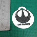  Star wars rogue one key fob  3d model for 3d printers