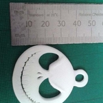  Jack skellington key fob  3d model for 3d printers