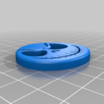  Jack skellington key fob  3d model for 3d printers