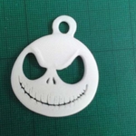  Jack skellington key fob  3d model for 3d printers