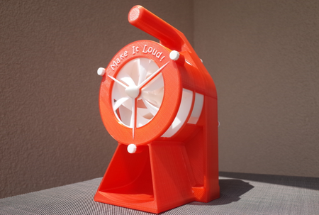 Air Raid Siren - hand crank version 2