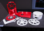  Air raid siren - hand crank version 2  3d model for 3d printers