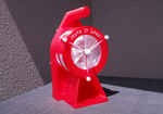  Air raid siren - hand crank version 2  3d model for 3d printers