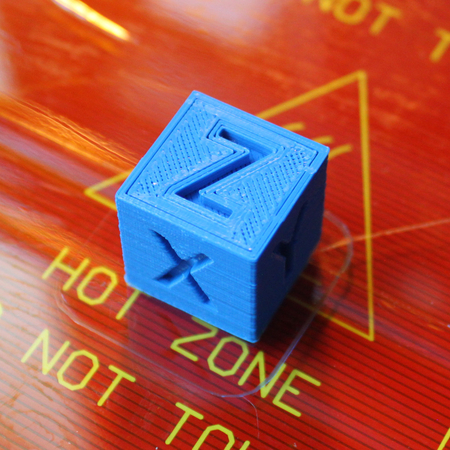 XYZ 20mm cubo de calibración