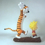 Modelo 3d de Calvin y hobbes para impresoras 3d