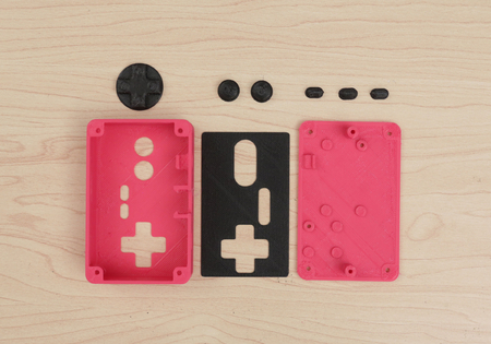 Modelo 3d de Diy bluetooth gamepad para impresoras 3d