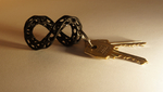  Loop keychain  3d model for 3d printers