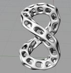  Loop keychain  3d model for 3d printers