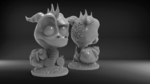 Modelo 3d de Spyro para impresoras 3d