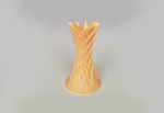  Leaf vase 10  3d model for 3d printers