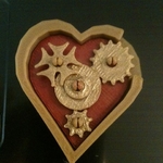  Frame for valentine pin/pendant  3d model for 3d printers