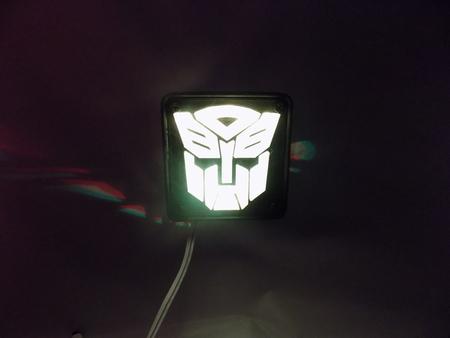  Autobot transformers led nightlight/lamp  3d model for 3d printers