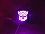  Autobot transformers led nightlight/lamp  3d model for 3d printers