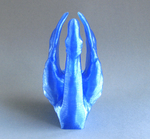  Odile the swan  3d model for 3d printers