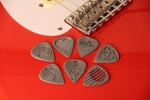 Modelo 3d de Guitarpicks para impresoras 3d