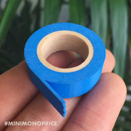  Blue painter's tape  3d model for 3d printers