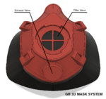 Modelo 3d de Covid-19 - gb 3d sistema de mascarilla n95 - proteger para impresoras 3d