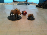  Wild boar and giant wild boar  3d model for 3d printers