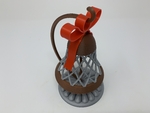  Bell ornament with stand  3d model for 3d printers