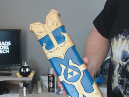  Master sword sheath  3d model for 3d printers