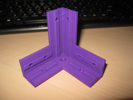  2020 corner bracket  3d model for 3d printers